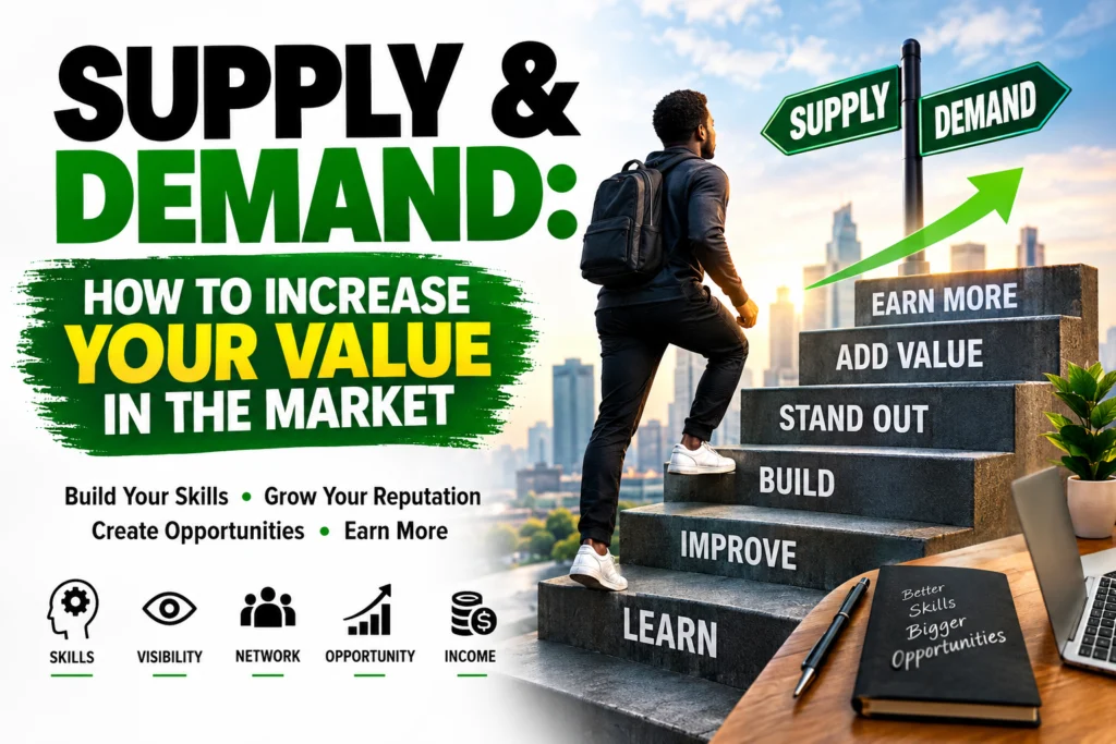 Supply and Demand in Real Life: How to Increase Your Value, Build Your Reputation, and Earn More